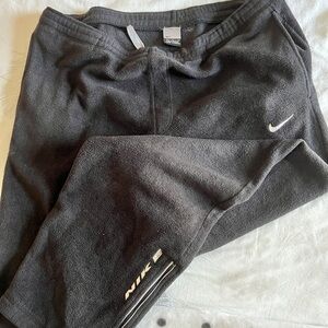 Vintage Nike Fleece Joggers with zipper